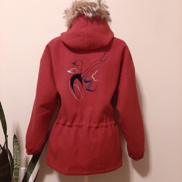 Northern Sun Wool Parka Jacket - Picture 5 of 8